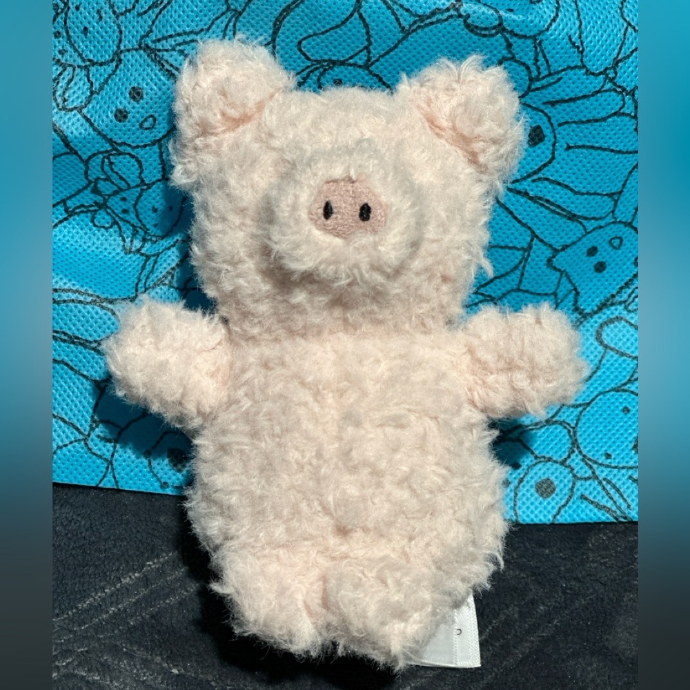 Authentic Jellycat Little Pig Bag Charm NWT.